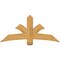 Ekena Millwork Davenport Rough Sawn Timber Gable Bracket, Western Red Cedar, 60"W x 27"H x 4"D x 6"F, 11/12 Pitch GBW060X27X0406DAV00RWR - alternate 1
